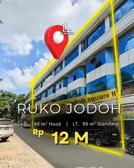 6 UNIT RUKO 4 LANTAI HADAP JALAN UTAMA JODOH-NAGOYA!