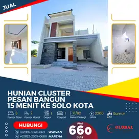 Hunian Cluster Purbayan Pesan Bangun