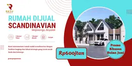 Rumah Baru dijual Type Scandinavian di Pemkab Baru Boyolali
