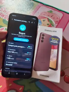 Samsung A14

Ram 4/128gb

Fullset 

No minus

1,650 nego tipis