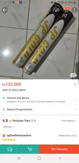 Kok Badminton JP GOLD New