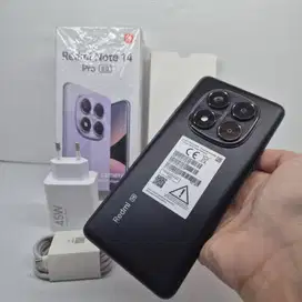 Redmi Note 14 Pro 5g 8/256GB FULLSET Layar Edge Mulus No Minus