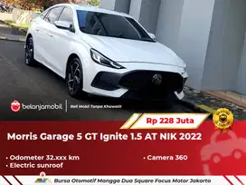 [ LOW KM ] MG Morris Garage 5 GT 5GT Ignite 1.5 AT Putih 2022 2023