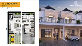 DIJUAL RUMAH BUKIT NIRMALA PIK2 TIPE KENANGA UK 6X15 2LT BEBAS BANJIR