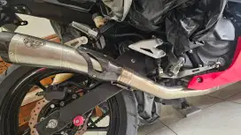 Knalpot kenalpot R9 H2 SS ninja 250 new 2019 ke atas