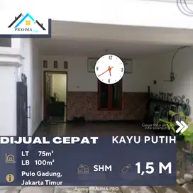Kayu Putih Jakarta Timur Dijual Rumah Dipakai Kantor Harga Terjangkau