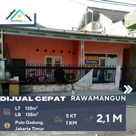 Rawamangun Jakarta Timur Dijual Rumah Tua Harga Terjangkau