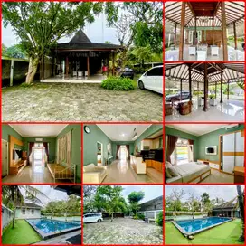 Rumah villa full furnish sangat strategis jln kaliurang KM 11
