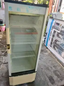 Show case Polytron 3 rak no frost dingin normal