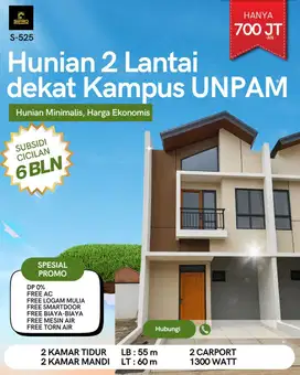 Rumah Baru Siap Huni dekat Serpong tangerang Selatan
