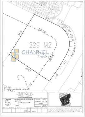 Di Jual Kavling Loka strategis di Taman Chrysant BSD Tangsel, Ls