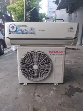 AC Sharp Inverter 1/2 PK R 32 second+pasang free ongkir sejabotabek