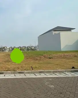 TERMURAH Dijual Kavling Residensial Golf Island PIK Hoek Danau