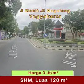 Tanah Jogja 2 Menit Dari Kantor BPN Sleman Shm Pekarangan