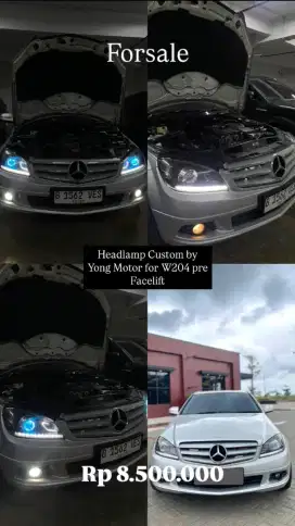 Headlamp Projie by YongMotor u/ Mercedes Benz C200 C250 C280 W204PreFL