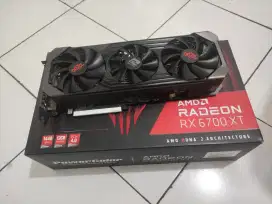 VGA GPU Powercolor red devil RX 6700XT kondisi mint
