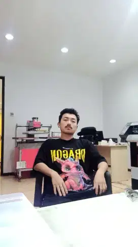 Info lokernya boss saya pengalaman operator sablon dtf dan Packer