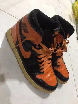 Air Jordan 1 High Black Orange