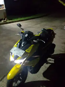 Aerox SS lengkap pajak OFF 2x mesin stadard
