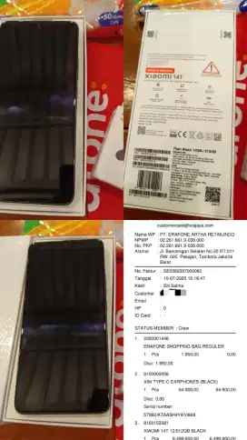 XIAOMI 14T 12/512GB BARU BUKA