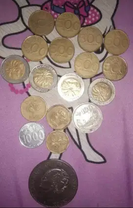 Koin kuno uang logam