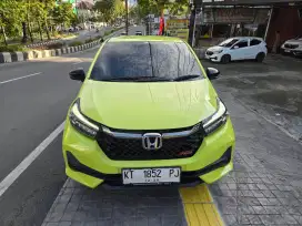 Honda new Brio 1,2 RS CVT CKD th2023 warna hijau lemon siap pakai