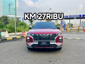 Hyundai Creta Prime IVT Two Tone 2022 AT 1.5, Km 27Ribu, Pajak Panjang