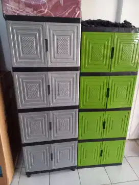 LEMARI PLASTIK 4 SUSUN