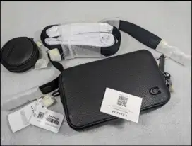Tas branded selempang cowok cewek hitam original