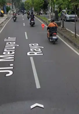 TANAH KOMERSIL 3000 M2 JALAN MERUYA ILIR RAYA, KEMBANGAN, JAKBAR