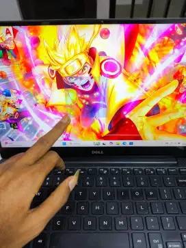 [TOUCHSCREEN 3K] Laptop Super Tipis Dell XPS RAM 8Gb/Ssd siap COD