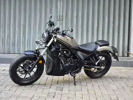 Moge Cruiser Honda Cmx Rebel 500 th 2020 Km 1rb Like New Siap Turing