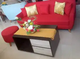 FLASH SALE SOFA RETRO 3+1 PUFF BULAT