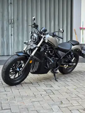 Moge Cruiser Honda Cmx/Rebel 500 th 2020 Km 1rb Like New Siap Turing