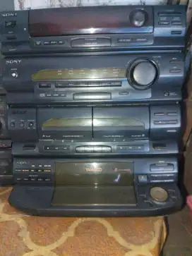 Sony Amplifier LBT 4500, full ori, remot, Aux ok, dobel sub woofer out