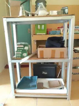 Rak Baja Ringan gagal produksi ada baut bisa lepas