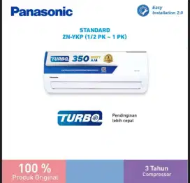 PROMO AC 1/2 DAN 3/4 PANASONIC TERBARU GARANSI 3 TAHUN HEMAT LISTRIK