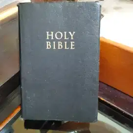 Alkitab HOLY BIBLE bhs Inggris King James Version ORI preloved