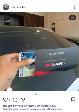 Kaca film mobil bergaransi