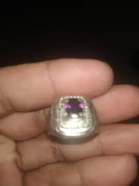 Cincin kecubung Kalimantan amatys