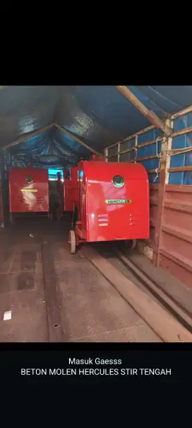 Molen Hercules 50kg komplit mesin siap pakai