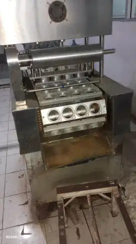 Mesin Filling Cup 4 Line, jual lgsng 2 unit 40jt