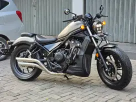 Moge Cruiser Honda Rebel 500/Cmx 500 th 2020 Odo 1rb Like New Siap Gas