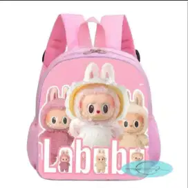 Tas Ransel anak cw TK/paud motif labubu