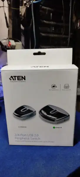 ATEN US421A 4-Port USB 2.0 Peripheral Switch