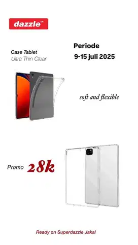 Case ultra thin tablet clear