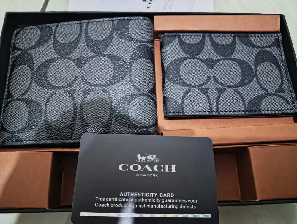 Dompet pria coach original