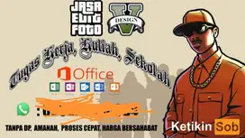Terima Jasa design & pengetikan