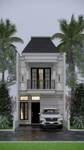 Rumah 2 lantai harga selantai di kota depok