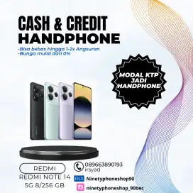 Redmi note 14 5G 8/256 GB Cash & Credit tanpa dp